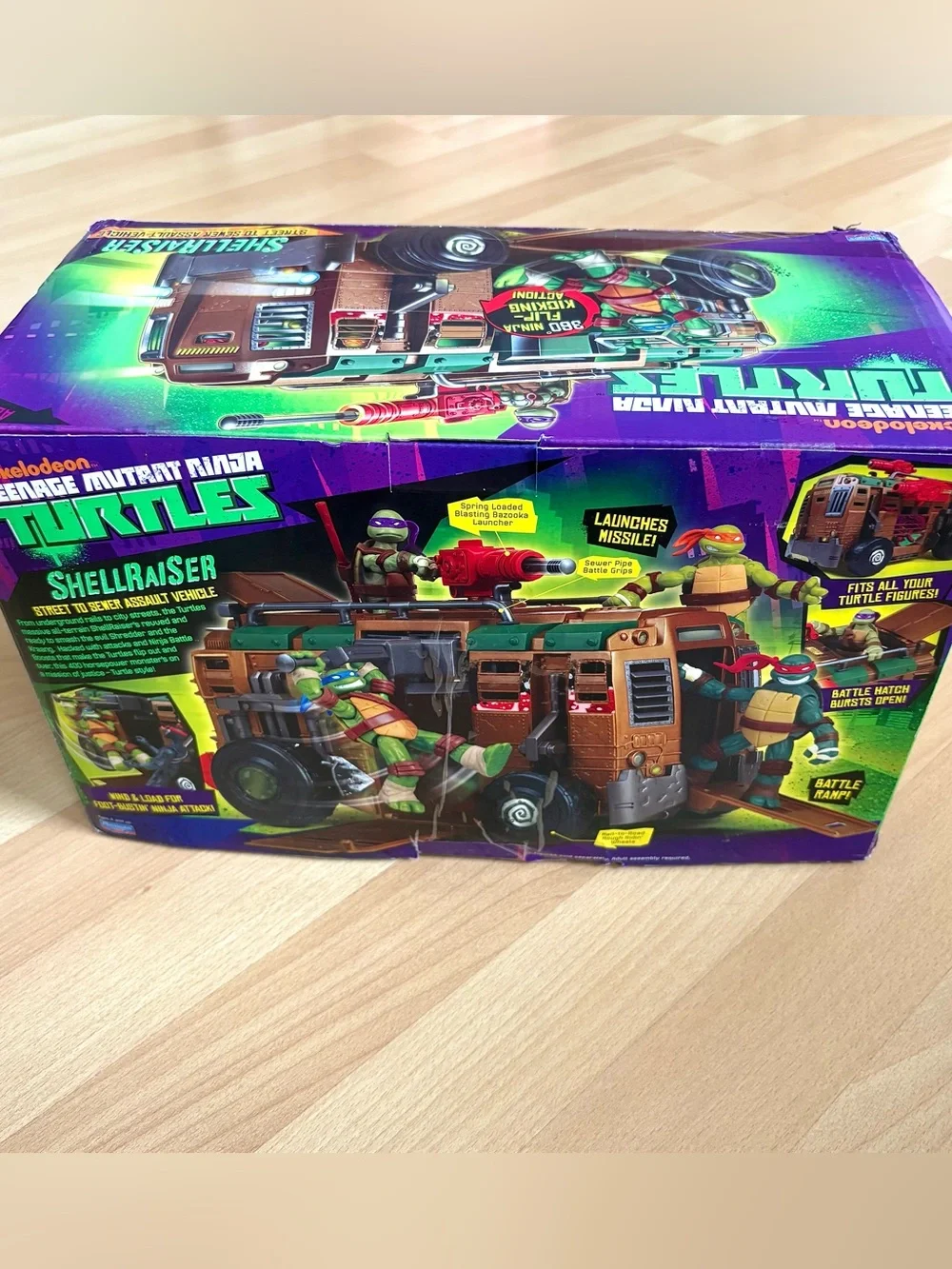 Teenage Mutant Ninja Turtles SHELL RAISER Armored Tank Playmates